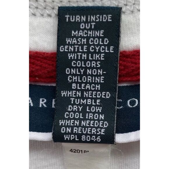 Karen Scott Sport Women' Sz XXL Rhinestone Embellished Paisley/Stripe Print Top - Picture 10 of 10